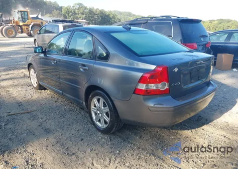 2007 Volvo S40 2.4I z USA, uszkodzony, nr VIN YV1MS382272306323
